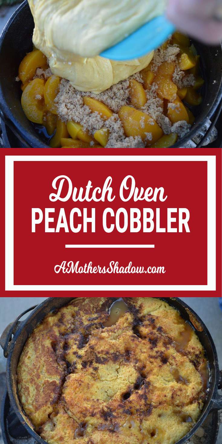 Stan’s Dutch Oven Peach Cobbler 